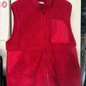 Maurice’s Red Fleece Vest